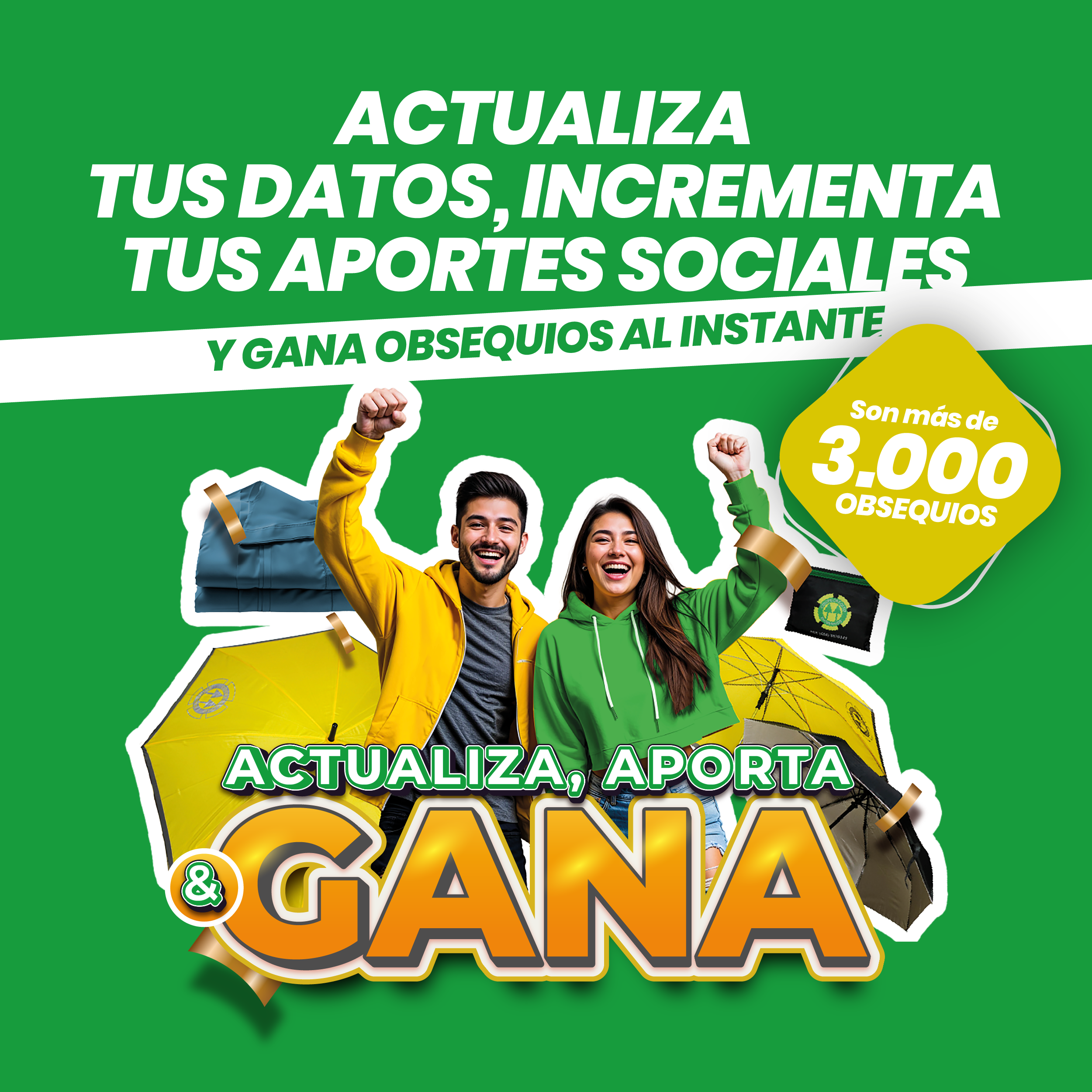 1. ¿Quiénes pueden participar en la campaña?